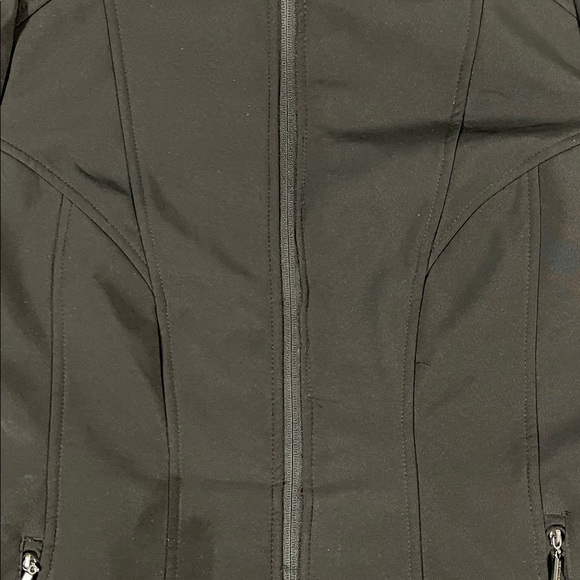 Weatherproof Women's Black Zip Trench Coat - Picture 4 of 4